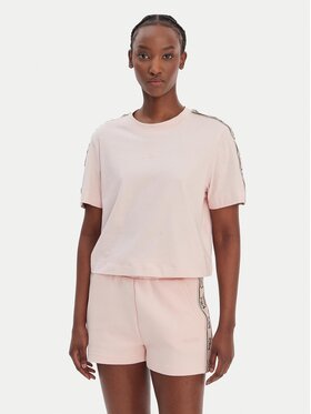 Guess Guess Camiseta V3RI08 I3Z14 Rosa Relaxed Fit