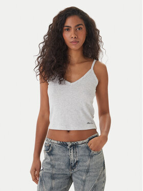 Guess Jeans Guess Jeans Top W6GPB5 KG372 Gris Regular Fit