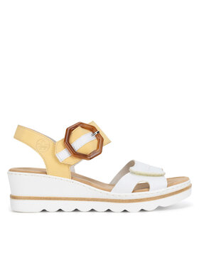 Rieker Sandali Rieker 67476-69 Bela