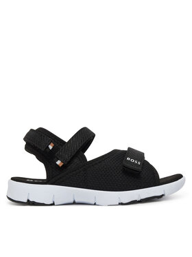 BOSS Sandály BOSS J51654 M Černá