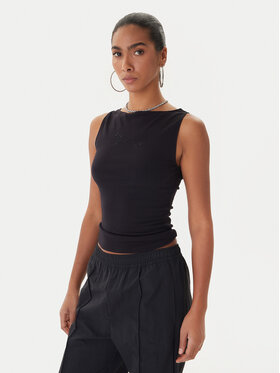 Juicy Couture Juicy Couture Top Mia JCWCT225315 Negro Slim Fit