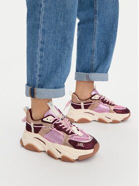 Steve Madden Снікерcи Steve Madden Vault 2R 11003549 Бордовий