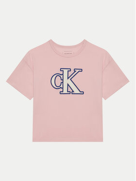Calvin Klein Jeans Calvin Klein Jeans Majica IG0IG02806 Roza Boxy Fit
