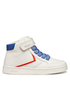 Geox Sneakersy Geox J Eclyper J56LSA 0BC11 C1Z7S D Bílá