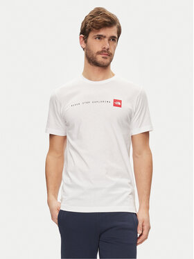 The North Face The North Face T-shirt Never Stop NF0A87NS Bianco Regular Fit