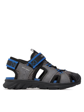 Geox Basutės Geox J Sandal Airadyum Bo J45F1F 014ME C0069 M Pilka