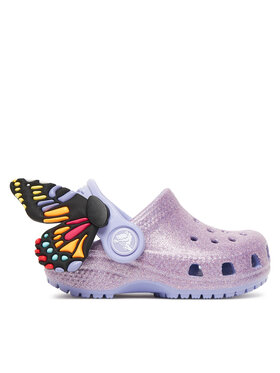 Crocs Παντόφλες Crocs Toddler Classic IAM Butterfly Clog 210018 Μωβ