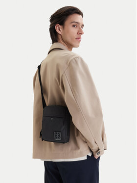 Calvin Klein Borsellino Calvin Klein Utility Emblem Reporter LV04D3303G Nero