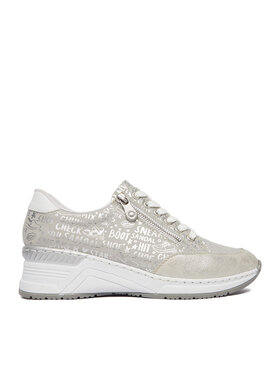Rieker Sneakers Rieker N4316-90 Argintiu