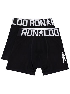 Cristiano Ronaldo CR7 Cristiano Ronaldo CR7 Set di boxer Boys 2-Pack Boxer 8400-51-451 Nero