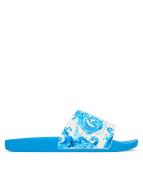 Versace Jeans Couture Шльопанці Versace Jeans Couture 80YA3SQ4 ZS365 R75 Голубий
