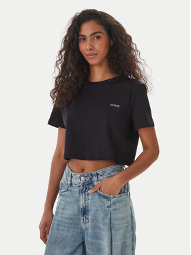 Guess Guess Camiseta V6GI17 K2984 Negro Regular Fit