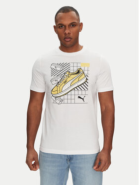 Puma Puma T-Shirt Sneaker 684830 Λευκό Regular Fit