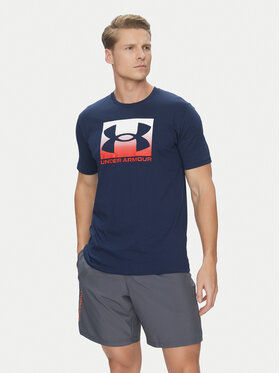 Under Armour Under Armour T-Shirt Boxed Sports 1386793 Dunkelblau Loose Fit