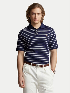 Polo Ralph Lauren Polo Ralph Lauren Polo marškinėliai 710870545002 Tamsiai mėlyna Slim Fit
