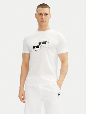 KARL LAGERFELD KARL LAGERFELD Camiseta 755061 552241 Blanco Regular Fit