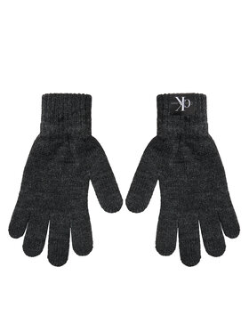 Calvin Klein Jeans Detské rukavice Calvin Klein Jeans Monogram IU0IU00525 Čierna