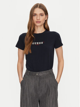 Guess Jeans Guess Jeans Футболка W5RI54 J1314 Cиній Regular Fit