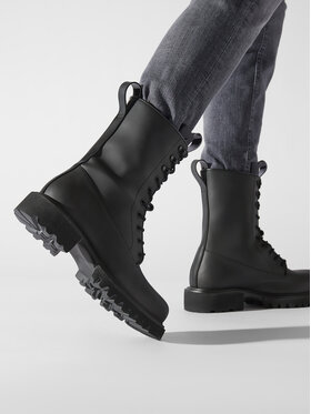 Rains Черевики туристичні Rains Show Combat Boot 22600 Чорний