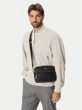 Guess Geantă crossover Guess HMMISL P6422 Negru