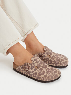 Birkenstock Шльопанці Birkenstock Boston Print 1033324 Коричневий