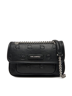 KARL LAGERFELD Kabelka KARL LAGERFELD A3W30109 Čierna