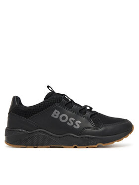 BOSS Sneakersy BOSS J51648 S Černá
