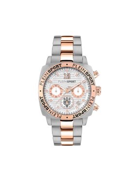 Plein Sport Годинник Plein Sport Wildcat PSGBA1423 Срібний