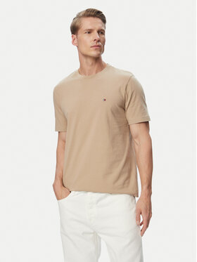 Tommy Hilfiger Tommy Hilfiger Camiseta Ess Seasonal MW0MW39995 Beis Regular Fit