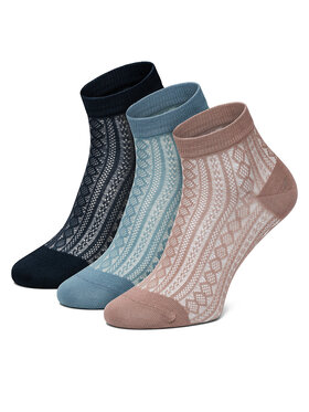 Nine West Garās zeķes Nine West KR_NW_SHINY_Z_SS25 (3 PACK) Daudzkrāsains