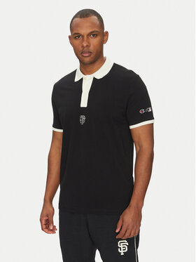 Champion Champion Поло 221044 Чорний Regular Fit