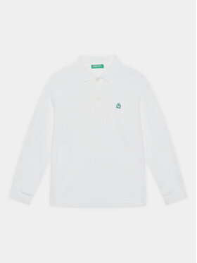 United Colors Of Benetton United Colors Of Benetton Поло 3089C300Z Білий Regular Fit
