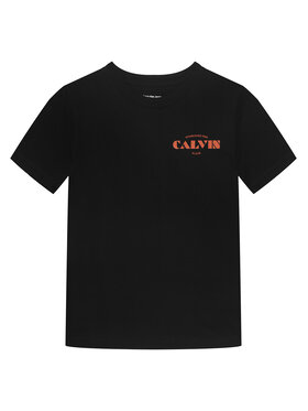 Calvin Klein Calvin Klein Camiseta Small Chest LVCKTJA40B Negro Regular Fit