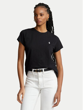 Polo Ralph Lauren Polo Ralph Lauren T-Shirt 211898698007 Μαύρο Regular Fit