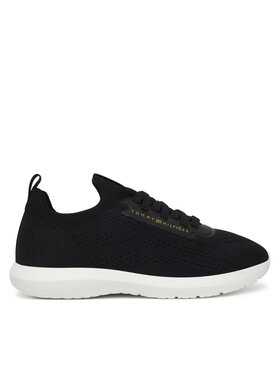 Tommy Hilfiger Sneakers Tommy Hilfiger Th Knit Extralight Runner FW0FW09112 Schwarz