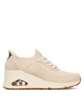 Skechers Снікерcи Skechers Uno Wedge 177531/OFWT Бежевий