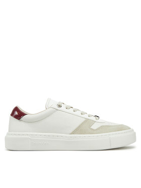 Calvin Klein Sneakersy Calvin Klein Cupsole Lace Up HW0HW02470 Biela