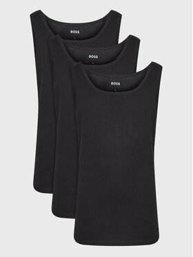 BOSS BOSS Комплект майок без рукавів 50475278 Чорний Regular Fit
