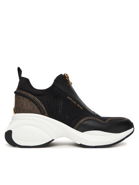 MICHAEL Michael Kors Снікерcи MICHAEL Michael Kors Zuma Mixed-Media Trainer 43F5ZUFP1L Чорний