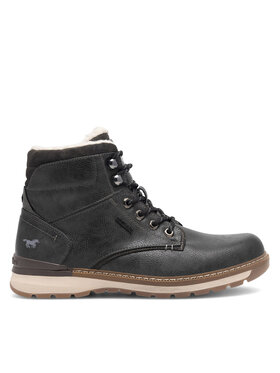 Mustang Šnurovacia obuv Mustang 4141-604 Sivá