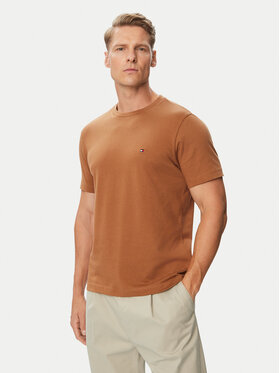 Tommy Hilfiger Tommy Hilfiger Camiseta Ess Seasonal MW0MW39995 Marrón Regular Fit
