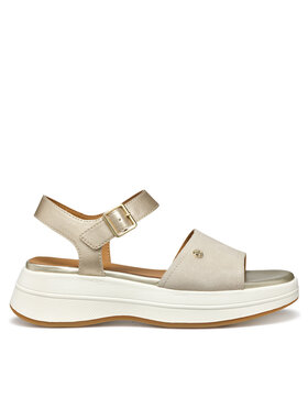 Geox Sandále Geox D Spherica Ecub-3 S D550VA 022NF CH62L Béžová