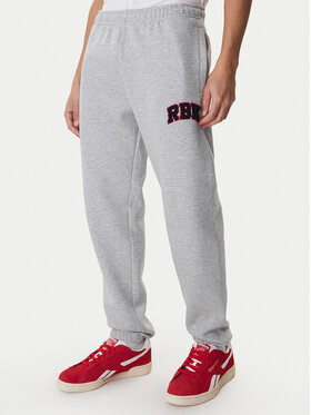Reebok Reebok Pantaloni da tuta Bermingham RK25555CCM Grigio Relaxed Fit