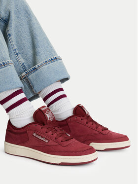 Reebok Sportcipők Reebok EO-CLUB C 85 100278995 Bordó