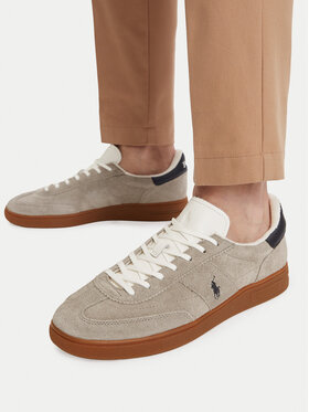 Polo Ralph Lauren Sneakersy Polo Ralph Lauren 809P09753004 Hnědá