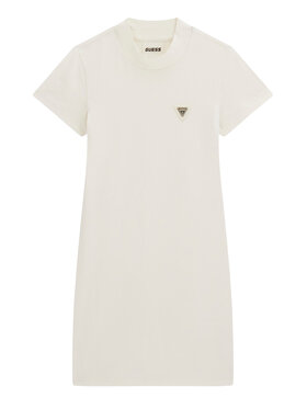 Guess Guess Vestido diario J6RK31 J1314 Écru Regular Fit