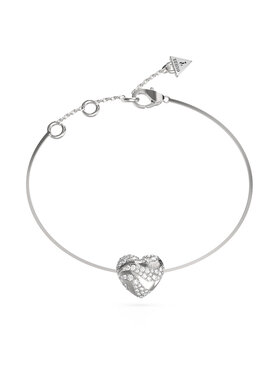 Guess Náramok Guess JUBB04 502JW Strieborná