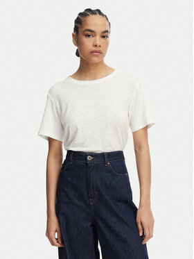 Weekend Max Mara Weekend Max Mara Camiseta Pelota 2615941052 Blanco Regular Fit
