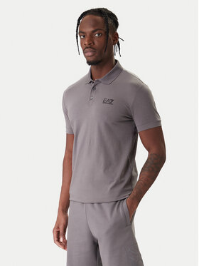 EA7 Emporio Armani EA7 Emporio Armani Polo 8NPF14 PJVQZ U8086 Gris Regular Fit
