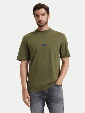 HUGO HUGO Camiseta Nieros 50509991 Verde Regular Fit